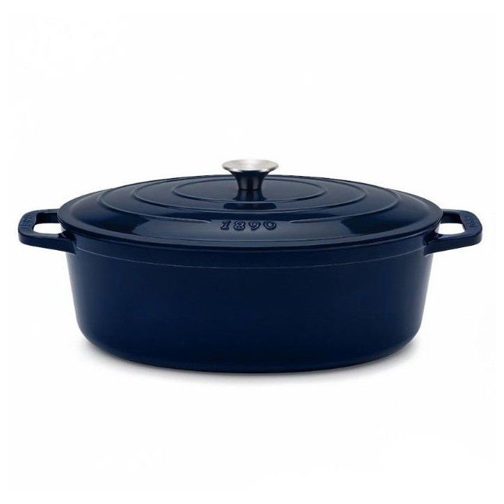 Cocotte en fonte émaillée - LA FONDERIE 1890 - ALMA36 - Induction tous feux - Revetement émaillé - Cuisson homogene