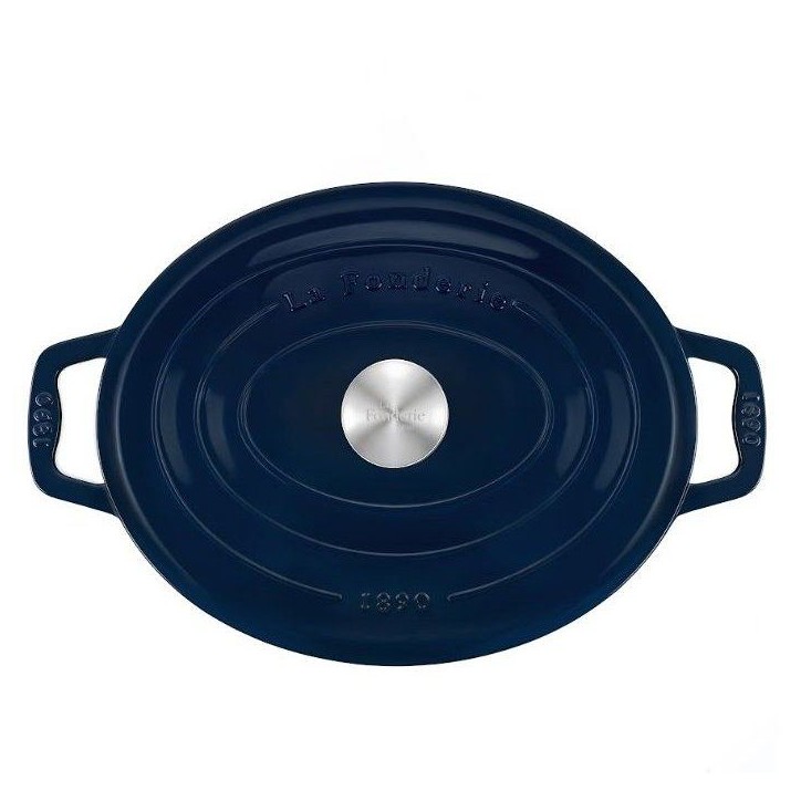 Cocotte en fonte émaillée - LA FONDERIE 1890 - ALMA36 - Induction tous feux - Revetement émaillé - Cuisson homogene
