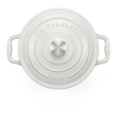 Cocotte en fonte émaillée - LA FONDERIE 1890 - IENA22 - Induction tous feux - Revetement émaillé - Cuisson homogene