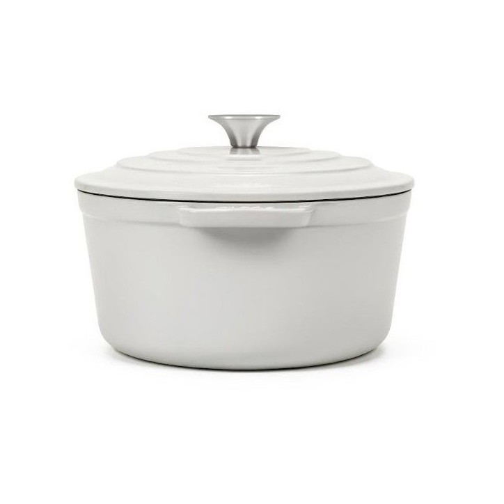 Cocotte en fonte émaillée - LA FONDERIE 1890 - IENA22 - Induction tous feux - Revetement émaillé - Cuisson homogene