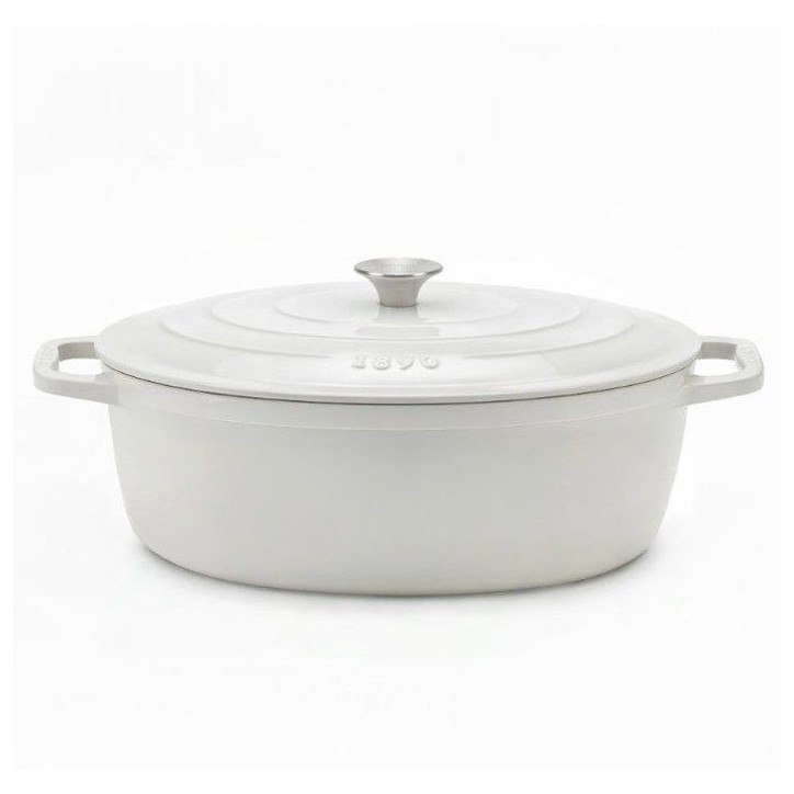 Cocotte en fonte émaillée - LA FONDERIE 1890 - IENA36 - Induction tous feux - Revetement émaillé - Cuisson homogene