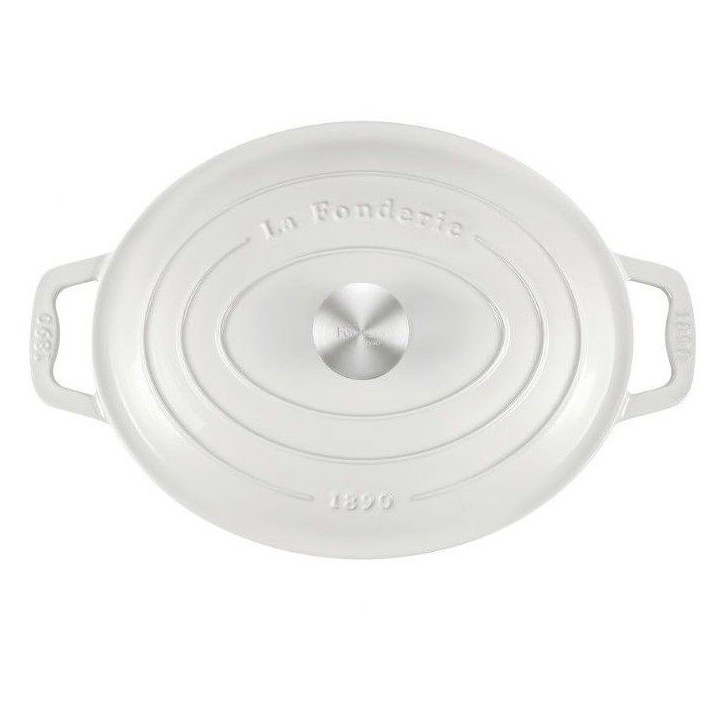 Cocotte en fonte émaillée - LA FONDERIE 1890 - IENA36 - Induction tous feux - Revetement émaillé - Cuisson homogene