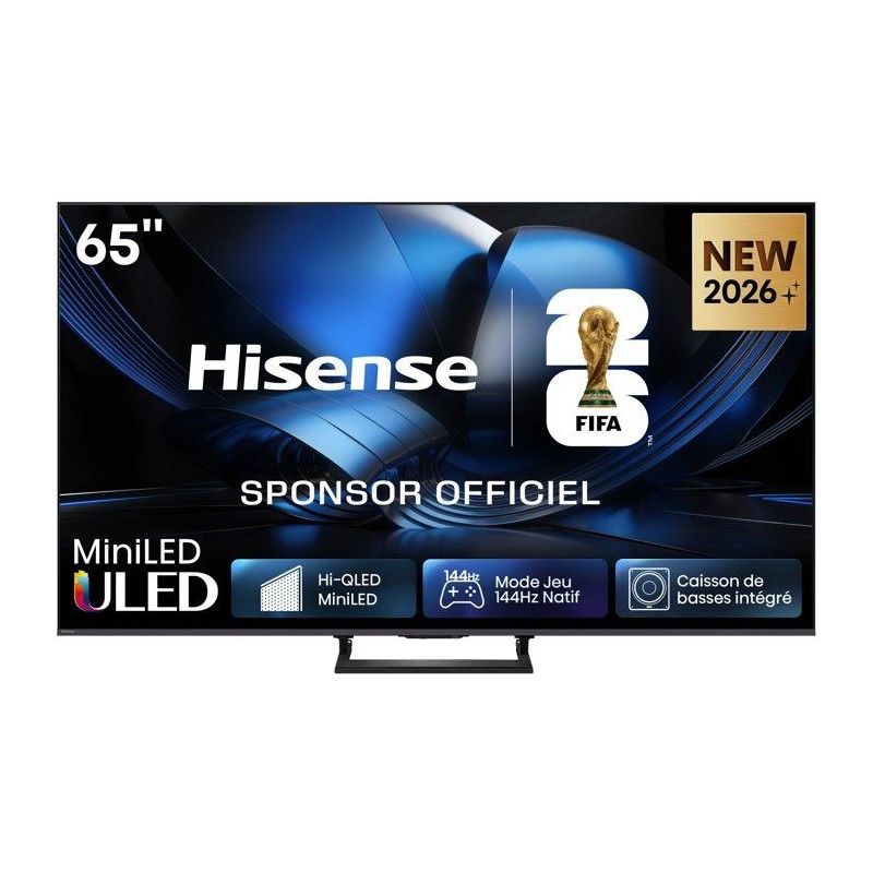 Hisense 65U7SE - TV ULED MiniLED 65 (164 cm) - 4K UHD 3840x2160 - 144
