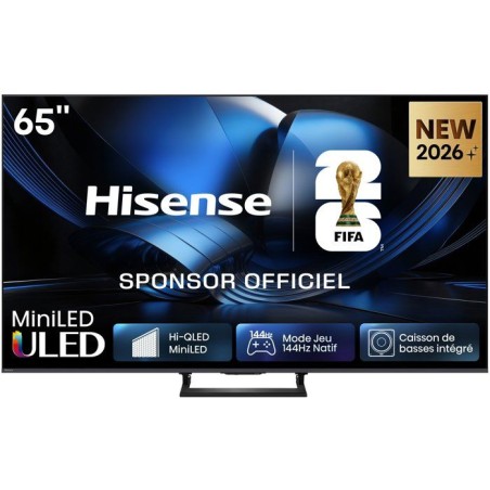 Hisense 65U7SE - TV ULED MiniLED 65 (164 cm) - 4K UHD 3840x2160 - 144