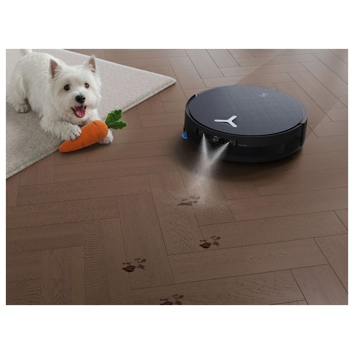ECOVACS DEEBOT X12 OmniCyclone - Robot Aspirateur Laveur - Station OmniCyclone - Technologie BLAST - 22000 Pa ECOVACS DEEBOT X12 OmniCyclone - Robot Aspirateur Laveur - Station OmniCyclone - Technologie BLAST - 22000 Pa