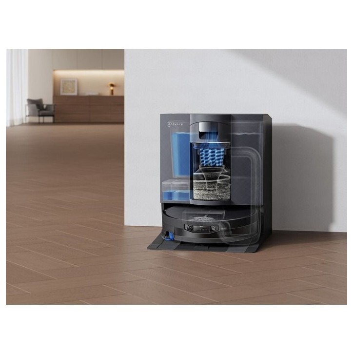 ECOVACS DEEBOT X12 OmniCyclone - Robot Aspirateur Laveur - Station OmniCyclone - Technologie BLAST - 22000 Pa ECOVACS DEEBOT X12 OmniCyclone - Robot Aspirateur Laveur - Station OmniCyclone - Technologie BLAST - 22000 Pa