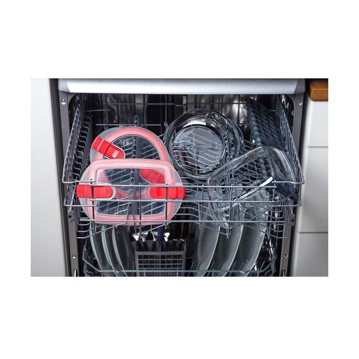 Boîtes de conservation rectangulaires - PYREX - Cook & Heat - Lot de 3 - 1,1 L - Couvercles micro-ondes