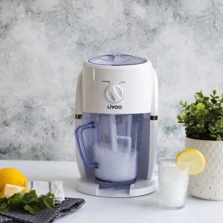 Appareil a granités et glace pilée - LIVOO - DOM430 - capacité 1,1 L - 2 textures de glace - 25 W