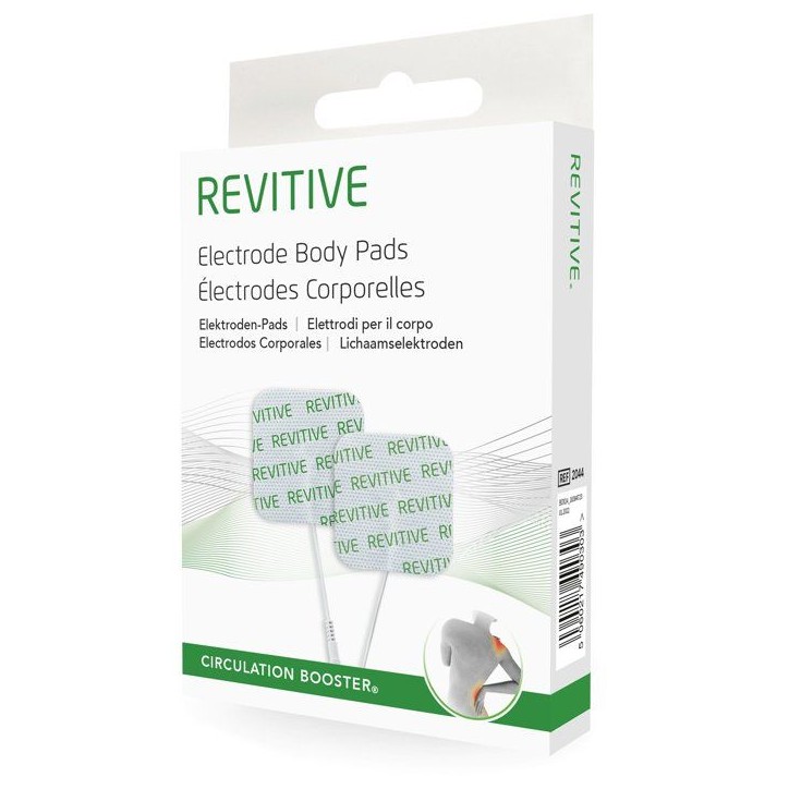 Électrodes corporelles de remplacement - REVITIVE - Électrodes Corps - Compatibilité REVITIVE - Haute adhérence Électrodes corporelles de remplacement - REVITIVE - Électrodes Corps - Compatibilité REVITIVE - Haute adhérence