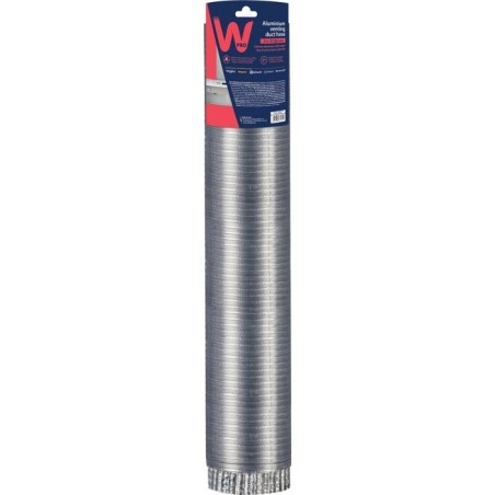 Gaine aluminium hotte - WPRO - CHT315/1 - Évacuation extérieure - 12