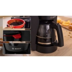 Cafetiere Filtre - BOSCH - TKA2M113 MyMoment - Noire - Capacité 1,25L