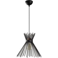 Suspension lustre D BY M.RED Black - Fer noir - Style moderne - Design