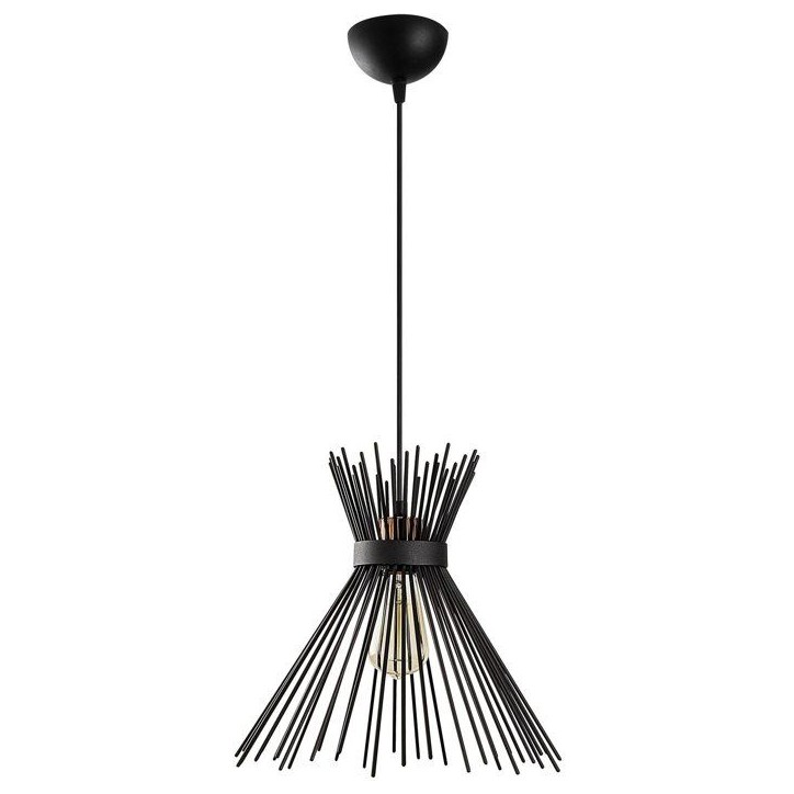 Suspension lustre D BY M.RED Black - Fer noir - Style moderne - Design raffiné