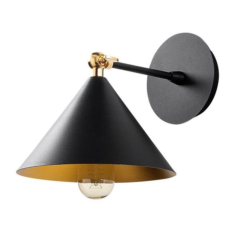 Applique murale Black - Industriel et scandinave - Métal - Design ten