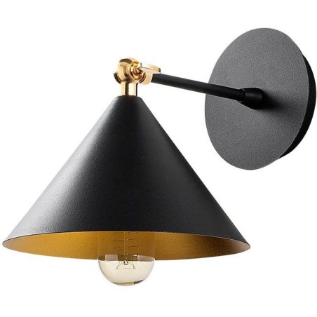 Applique murale Black - Industriel et scandinave - Métal - Design ten