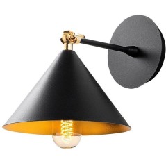 Applique murale Black - Industriel et scandinave - Métal - Design ten