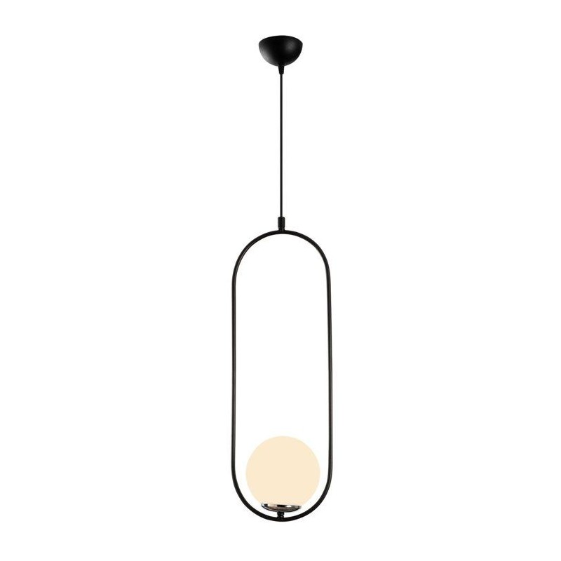 Suspension lustre D BY M.RED Black White - Bicolore - Moderne - Décor