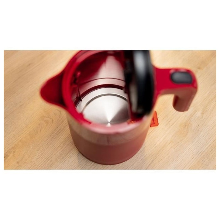 Bouilloire - BOSCH - TWK2M164 MyMoment - Rouge Mate - indicateur de tasses - niveau d'eau visible Bouilloire - BOSCH - TWK2M164 MyMoment - Rouge Mate - indicateur de tasses - niveau d'eau visible