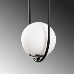Suspension lustre D BY M.RED Black White - Bicolore - Moderne - Décor