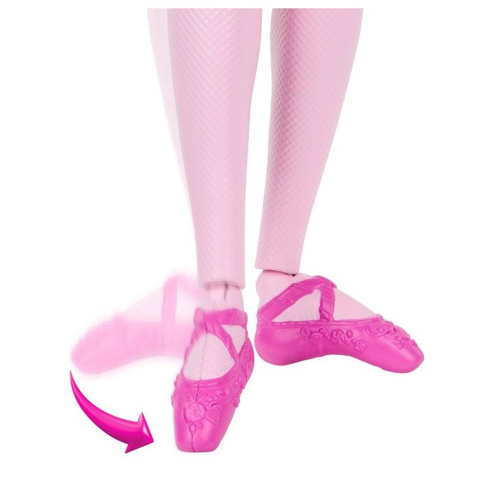Poupée mannequin - Barbie - Dragée dans Casse-Noisette tutu transformable - Des 3 ans