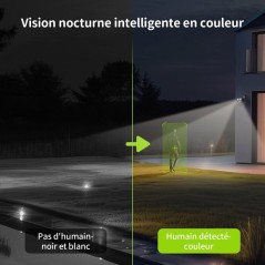 Caméra de surveillance - BEANS VIEW - D320 Dual 2K - Extérieur - WiF