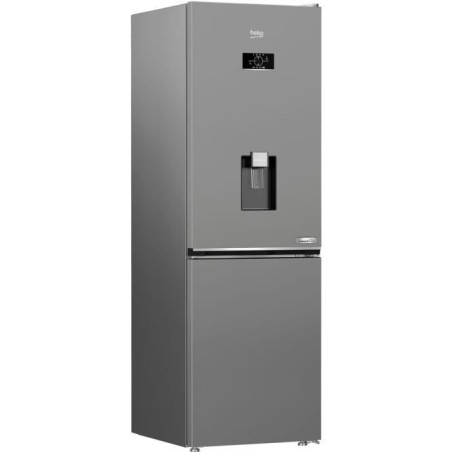 Réfrigérateur combiné congélateur en bas - BEKO - B3RCNE364HDS - Froid ventilé - Classe E - 316 L - 186,5 x 59,5 x 66,3 cm