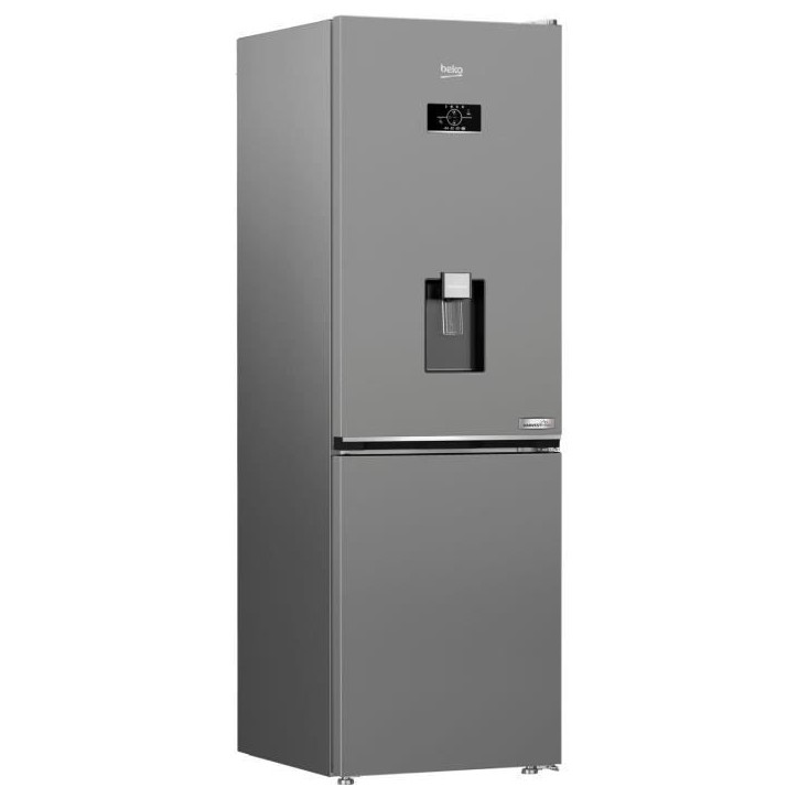 Réfrigérateur combiné congélateur en bas - BEKO - B3RCNE364HDS - Froid ventilé - Classe E - 316 L - 186,5 x 59,5 x 66,3 cm