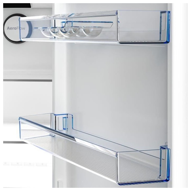 Réfrigérateur combiné congélateur en bas - BEKO - B3RCNE364HDS - Froid ventilé - Classe E - 316 L - 186,5 x 59,5 x 66,3 cm