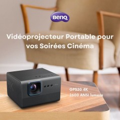 Vidéoprojecteur Lifestyle BENQ GP520 4K LED 2600 AI Google TV