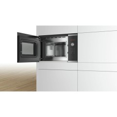 Micro-onde encastrable 38 cm - Bosch Serie 4 - BFL523MS0 - Inox - H 38