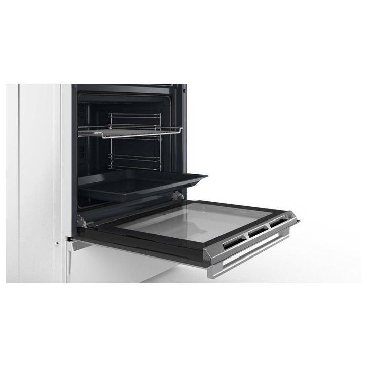 Cuisiniere électrique avec table vitrocéramique - Bosch Serie 6 - HKS79R220 - 4 feux et 1 four - 10150 W - H 85 x L 60 x P 60