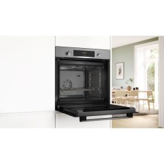 Four encastrable 60 cm - EcoClean - Bosch Serie 4 - HBA534BS3 - Classe