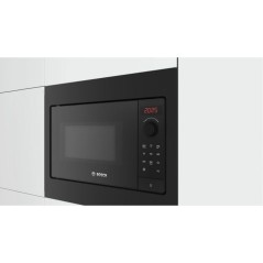 Micro-onde encastrable 38 cm - Bosch Serie 2 - BFL523MB4 - Noir - H 38