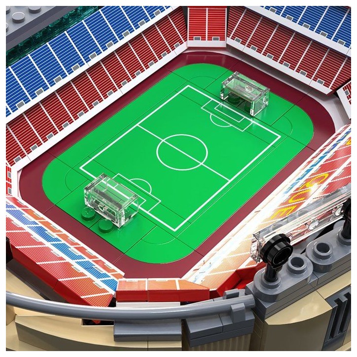 CADA Bâtiments - Jeu de construction - Stade Camp Nou FC Barcelone - 728 pieces - Des 8 ans CADA Bâtiments - Jeu de construction - Stade Camp Nou FC Barcelone - 728 pieces - Des 8 ans