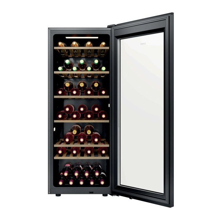 Cave a vin de service - CANDY CNWQ4G84G1 - 84 bouteilles - Monozone - Froid statique - 37 dB - H 126,3cm x l 49,5cm x P 58,5cm