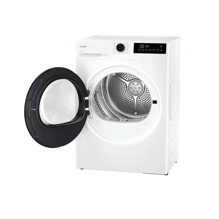 Seche-linge pompe a chaleur CANDY GDS 8N1-S Pro Dry 300 - 8 kg - 16 programmes - Blanc