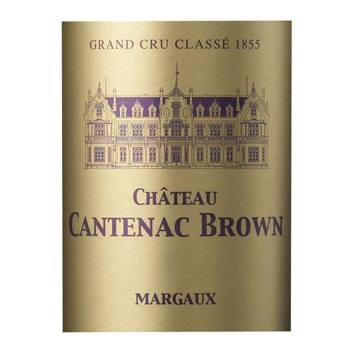 Château Cantenac Brown 2020 Margaux - Vin rouge de Bordeaux