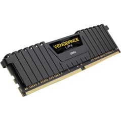 Mémoire RAM - CORSAIR - Vengeance LPX DDR4 - 16GB 2x8GB DIMM - 2666 MHz - 1.20V - Noir (CMK16GX4M2A2666C)