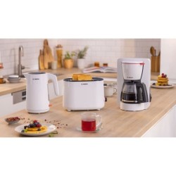 Bouilloire - BOSCH - TWK2M161 MyMoment - Blanche Mate - indicateur de