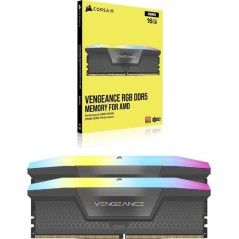 Mémoire PC - CORSAIR - CMH32GX5M2B6000Z38 - Vengeance RGB - 32 Go - 2