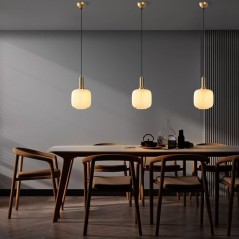 Suspension lustre D BY M.RED Gold - Métal doré - Elégant - Décorat