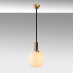 Suspension lustre D BY M.RED Gold - Métal doré - Elégant - Décorat