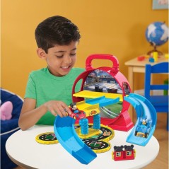 Garage transportable - DISNEY - Mickey Mouse Stow N' Go - 12 accessoir