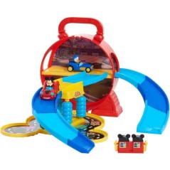 Garage transportable - DISNEY - Mickey Mouse Stow N' Go - 12 accessoir