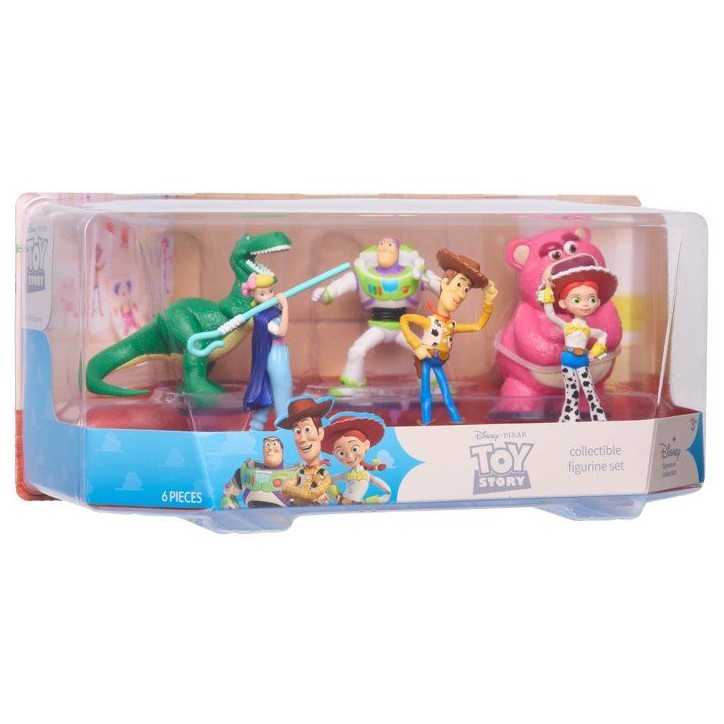 Coffret figurines - DISNEY Pixar Toy Story - 6 figurines de 8 cm - Woody et Buzz inclus Coffret figurines - DISNEY Pixar Toy Story - 6 figurines de 8 cm - Woody et Buzz inclus