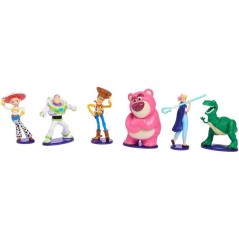 Coffret figurines - DISNEY Pixar Toy Story - 6 figurines de 8 cm - Woo