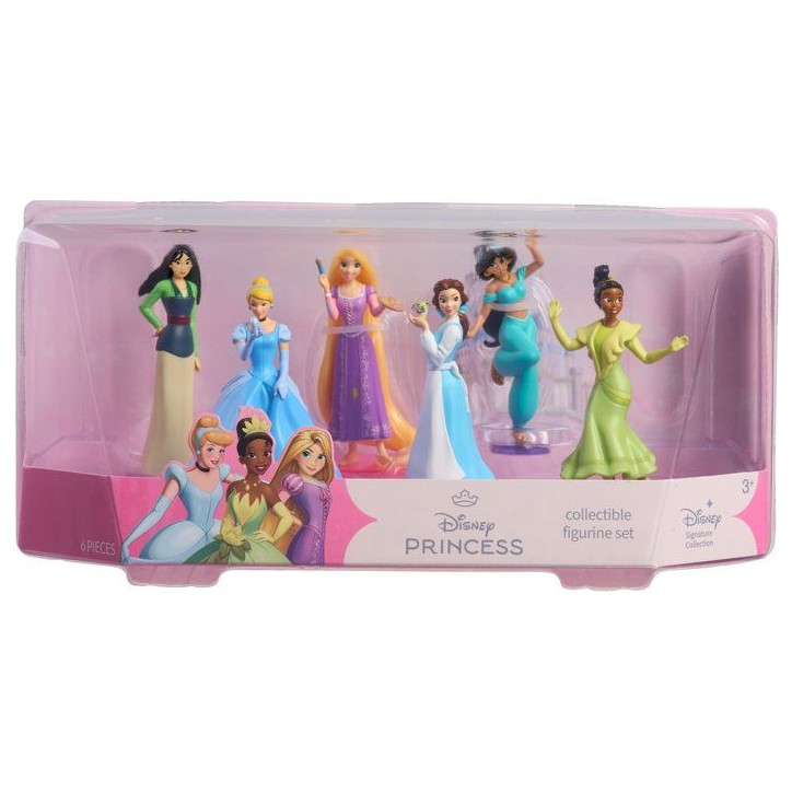 Coffret figurines - DISNEY Princess - 6 figurines de 8 cm - Princesses Disney - Collection Coffret figurines - DISNEY Princess - 6 figurines de 8 cm - Princesses Disney - Collection