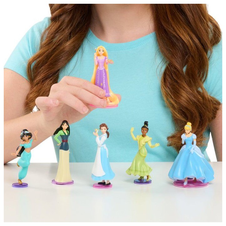 Coffret figurines - DISNEY Princess - 6 figurines de 8 cm - Princesses Disney - Collection Coffret figurines - DISNEY Princess - 6 figurines de 8 cm - Princesses Disney - Collection