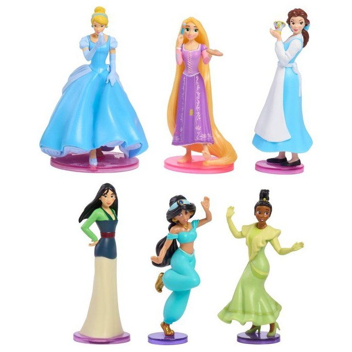 Coffret figurines - DISNEY Princess - 6 figurines de 8 cm - Princesses Disney - Collection Coffret figurines - DISNEY Princess - 6 figurines de 8 cm - Princesses Disney - Collection