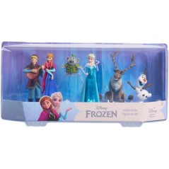 Coffret figurines - DISNEY FROZEN - La Reine des Neiges - 6 figurines